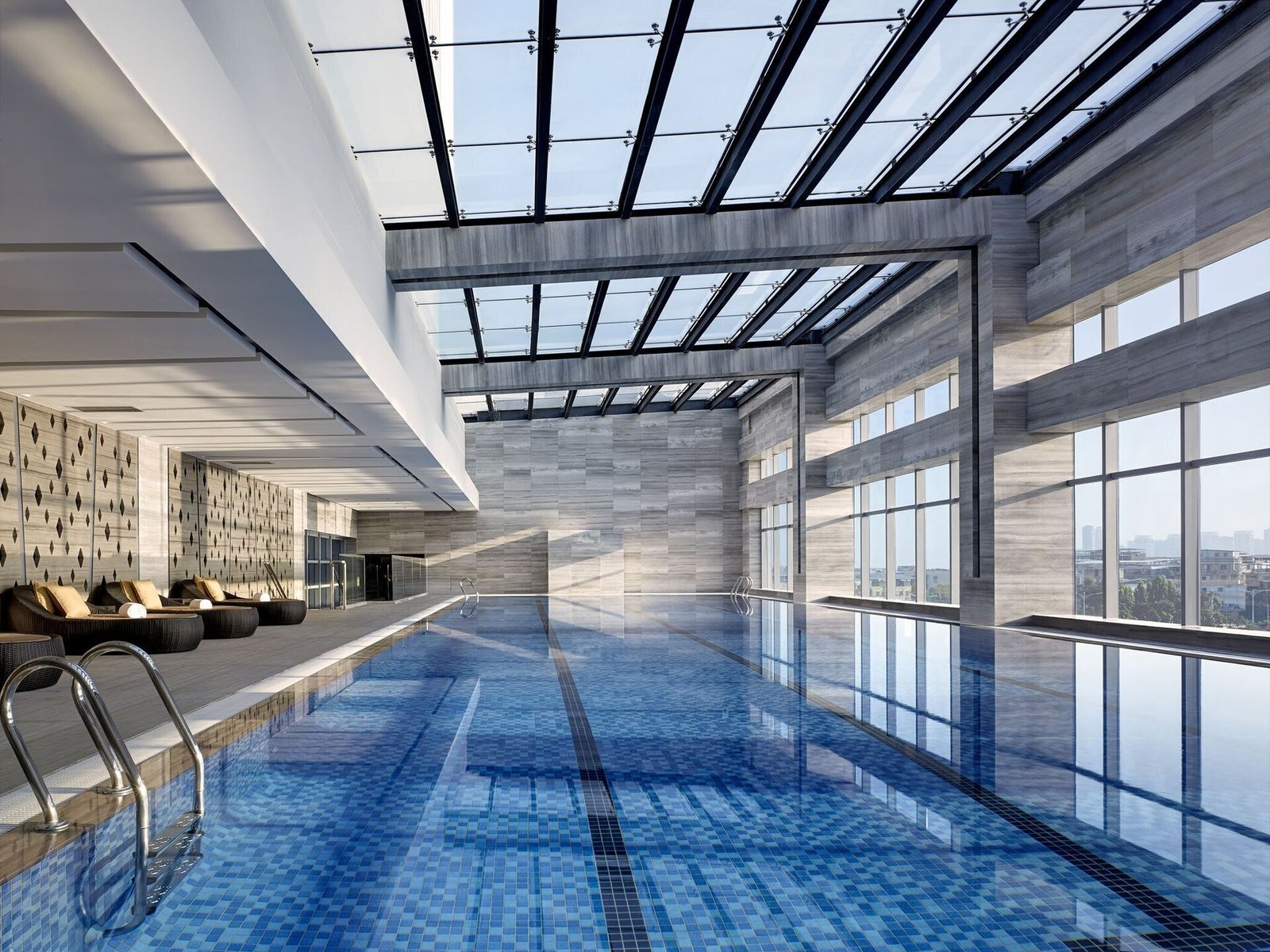 Langham Place Xiamen, the pool
