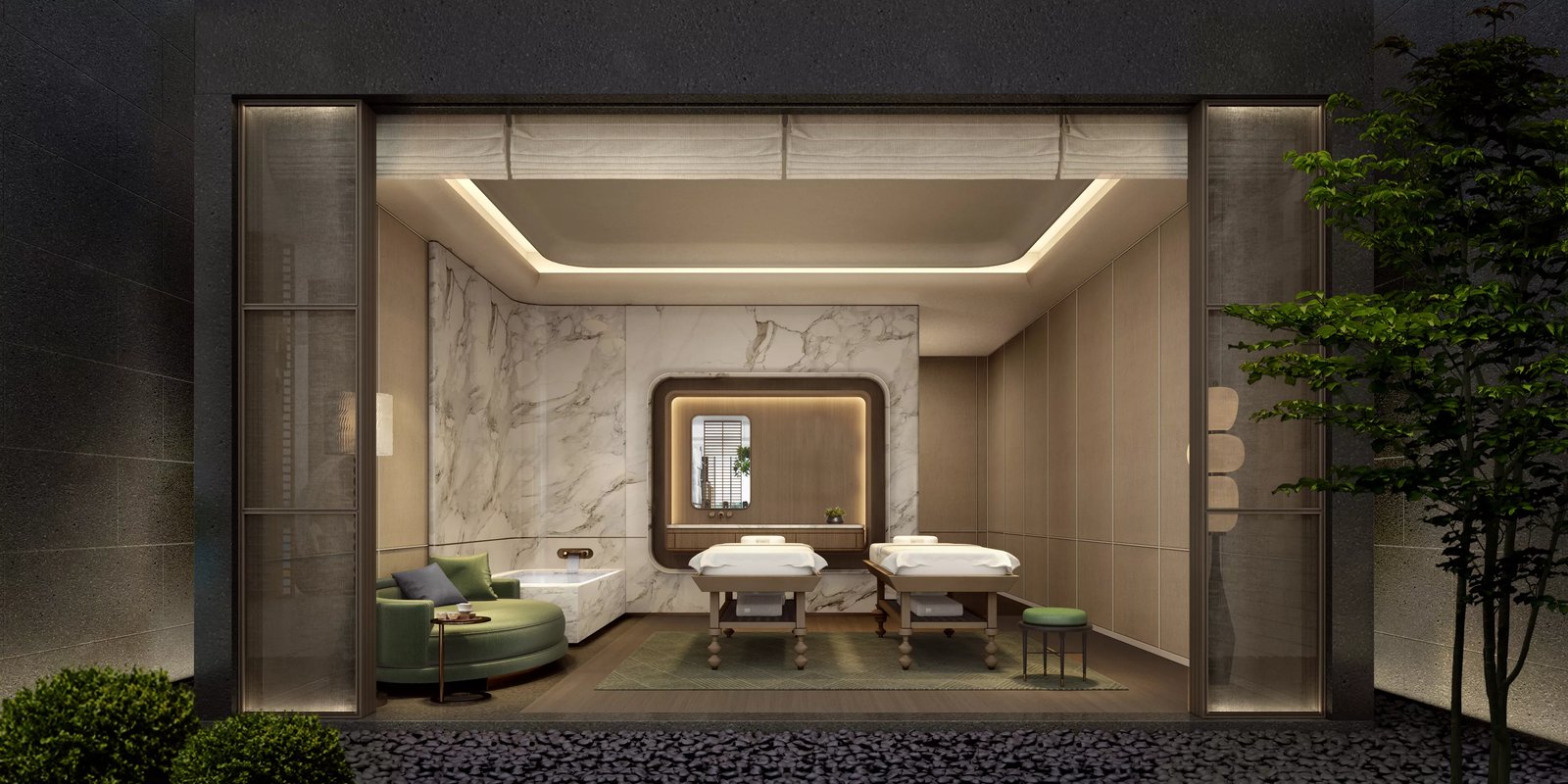Fairmont Xiamen, the spa