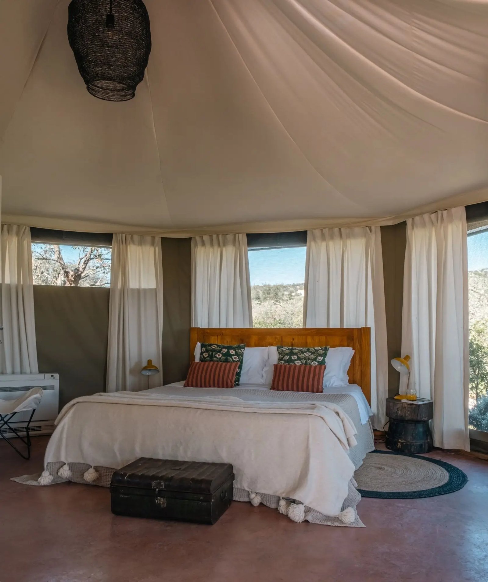 IUTA Farm, rooms