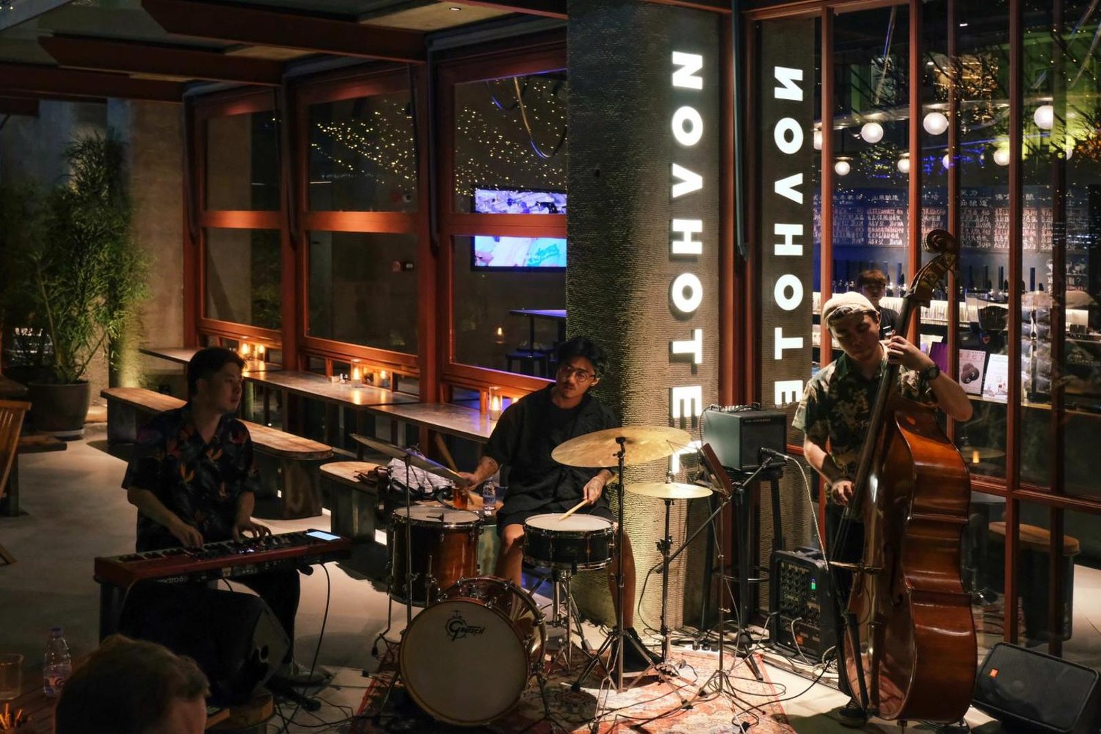 NOA Hotel, deck coffee & taproom