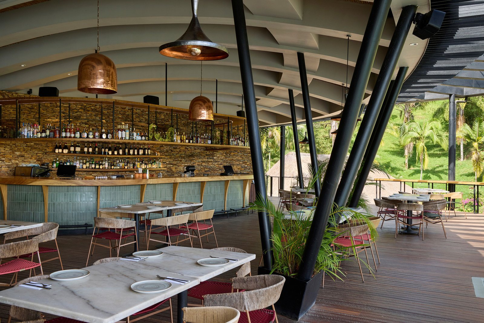 The Brown, Guatape, Autograph Collection, at the table