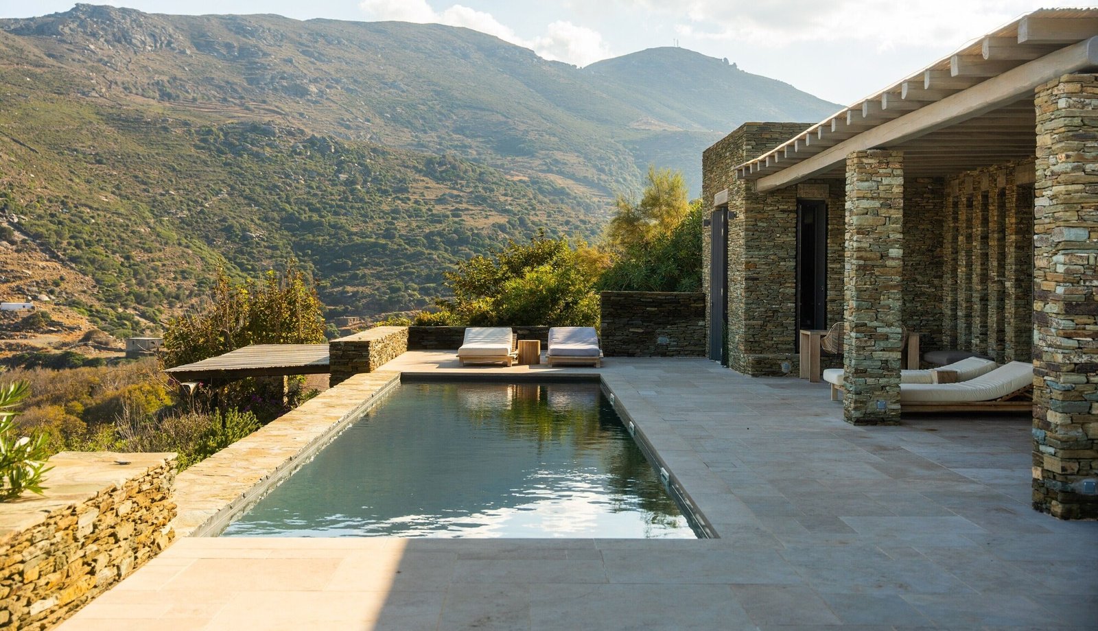 Onar Andros, the pool