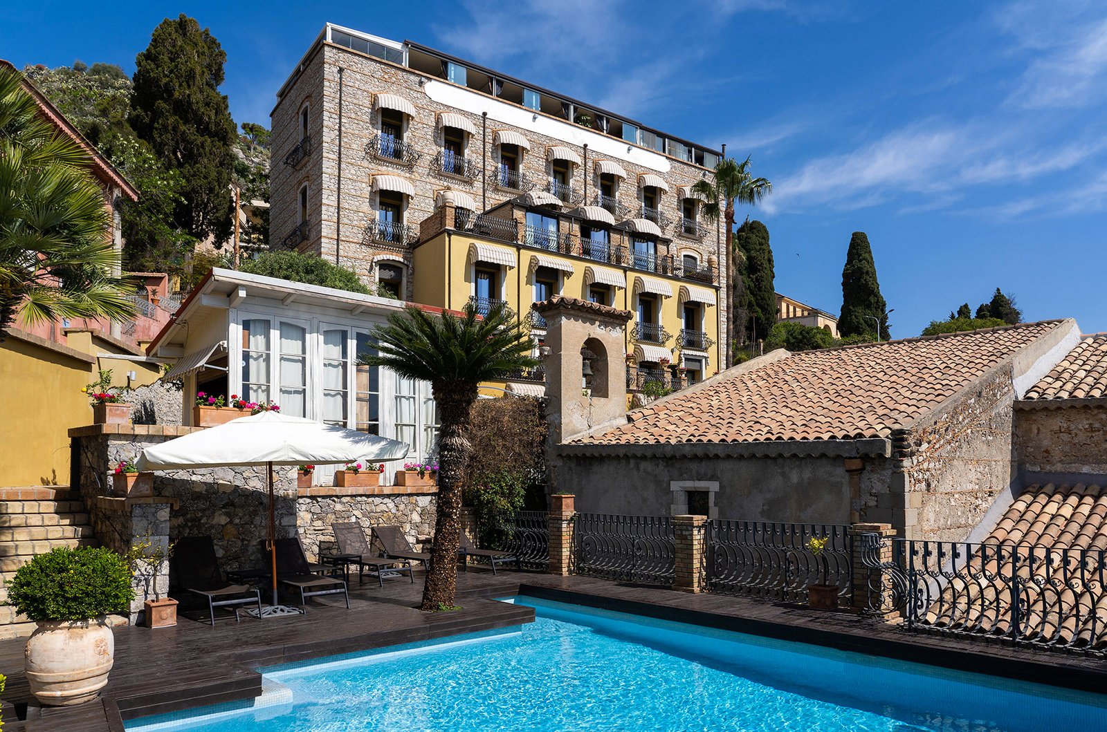 Hotel Villa Carlotta Taormina, the pool