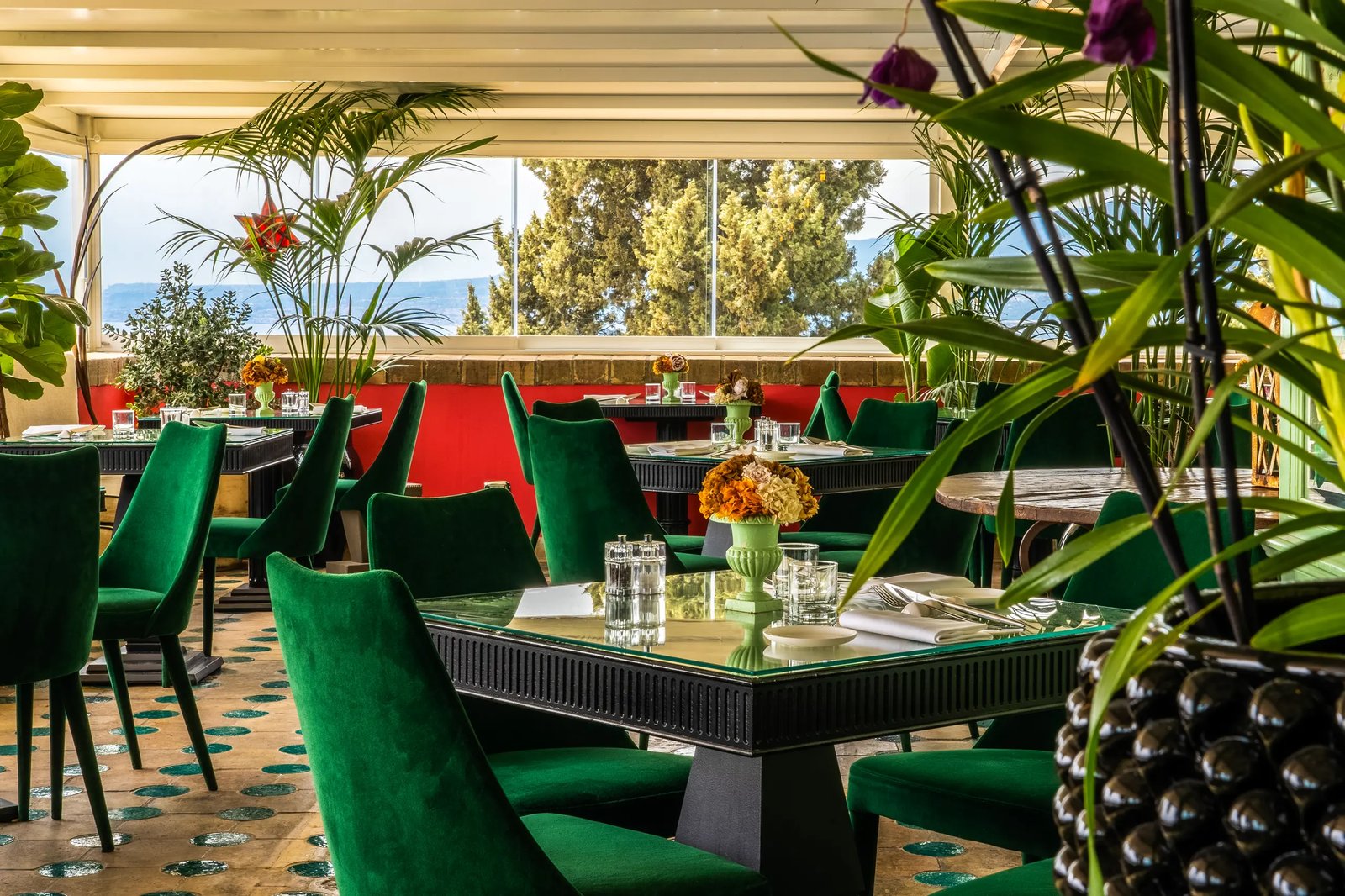 Hotel Villa Carlotta Taormina, euphoria rooftop restaurant