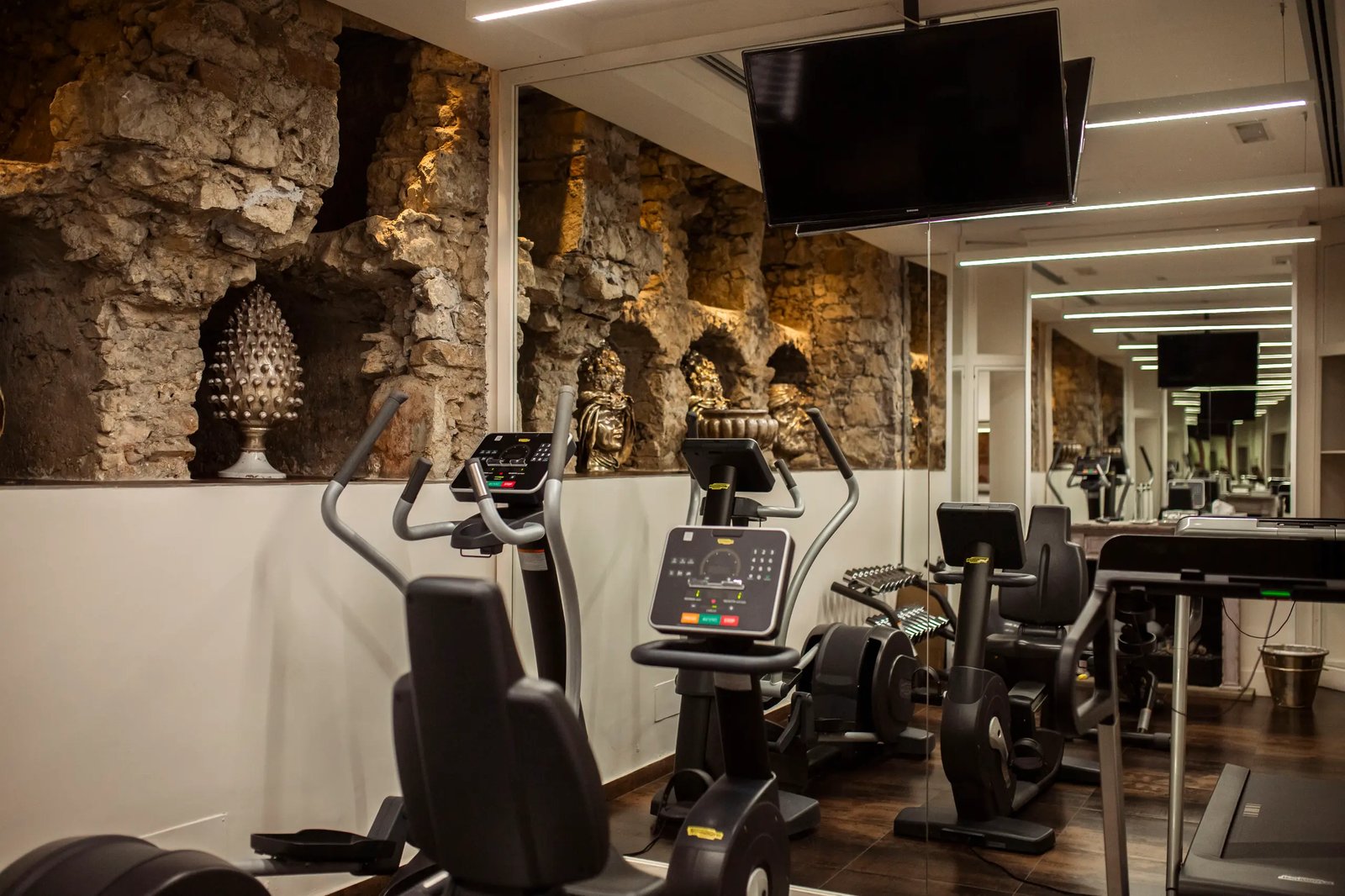 Hotel Villa Carlotta Taormina, the gym