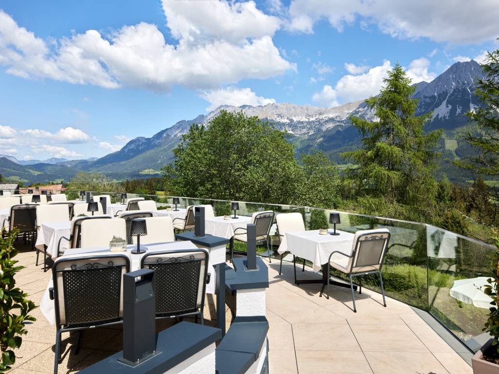 Hotel Kaiserhof, panorama-terrasse