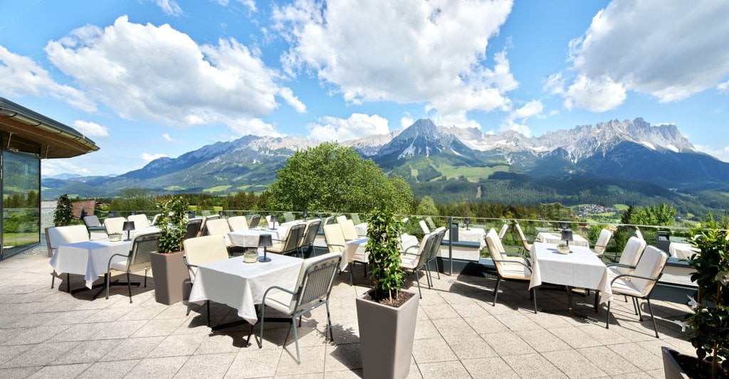 Hotel Kaiserhof, panorama-terrasse