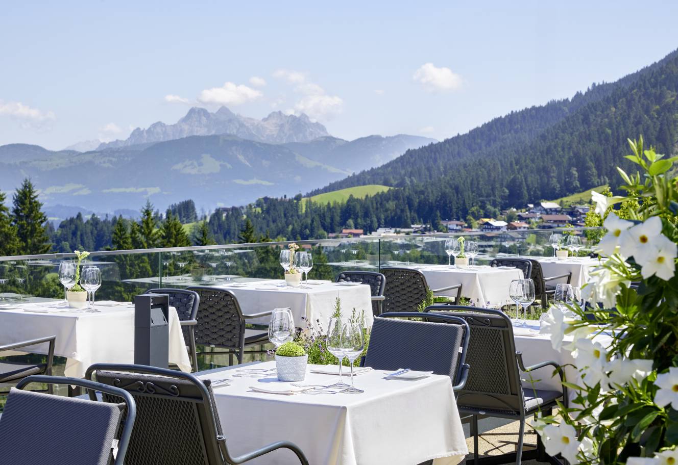 Hotel Kaiserhof, panorama-terrasse