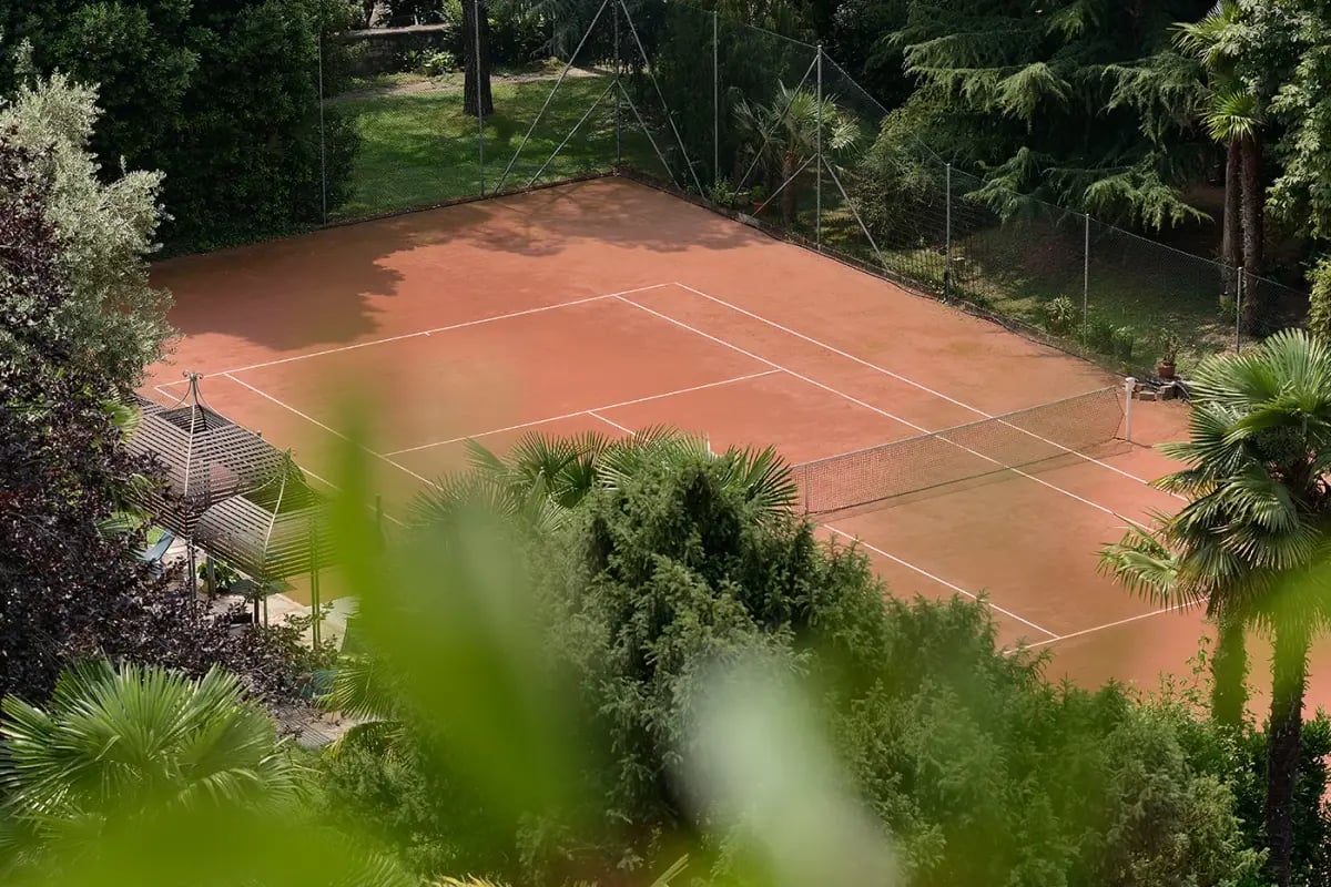Grand Hotel Villa Castagnola, tennis and gym