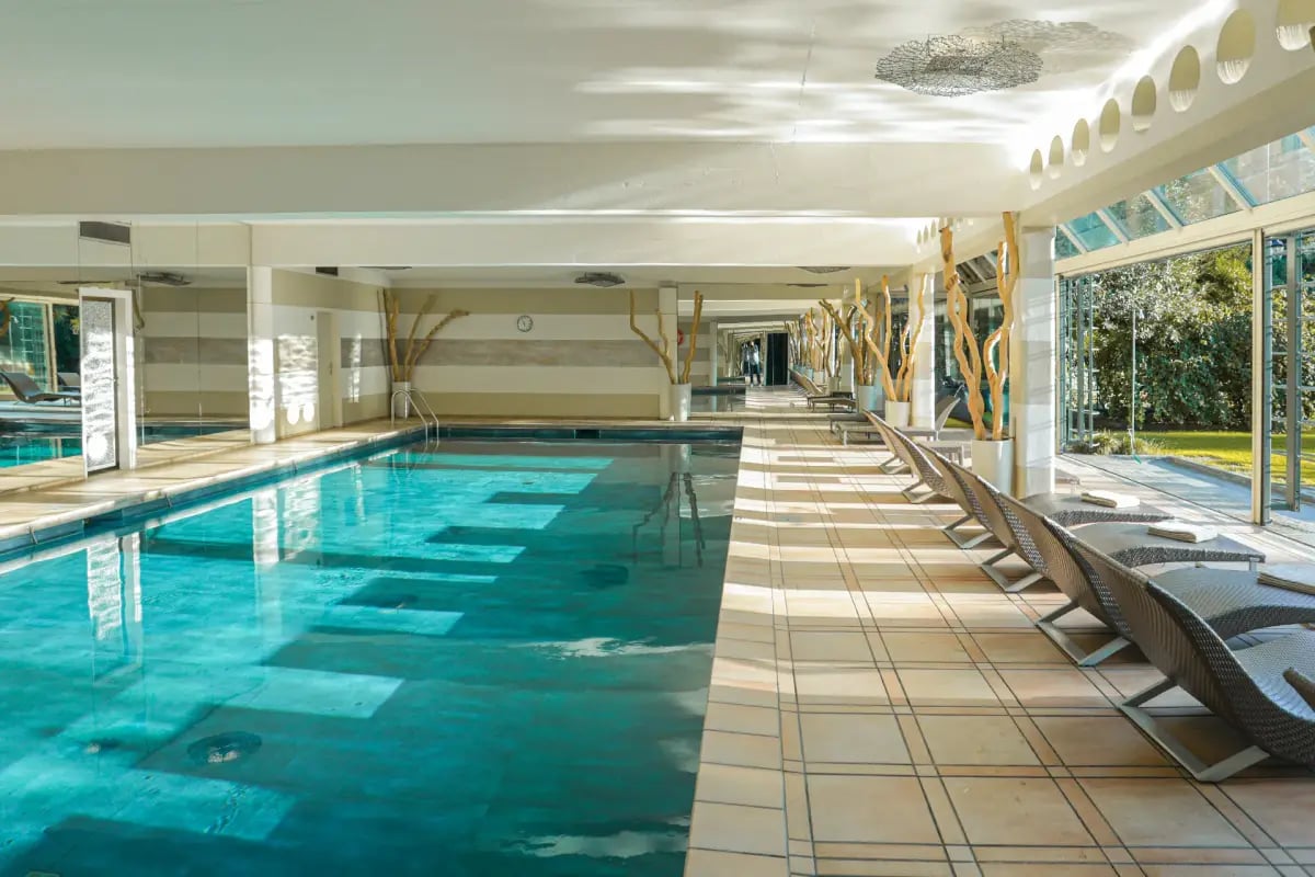 Grand Hotel Villa Castagnola, the pool