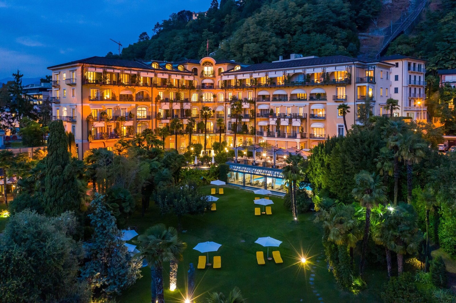 Grand Hotel Villa Castagnola, how it began