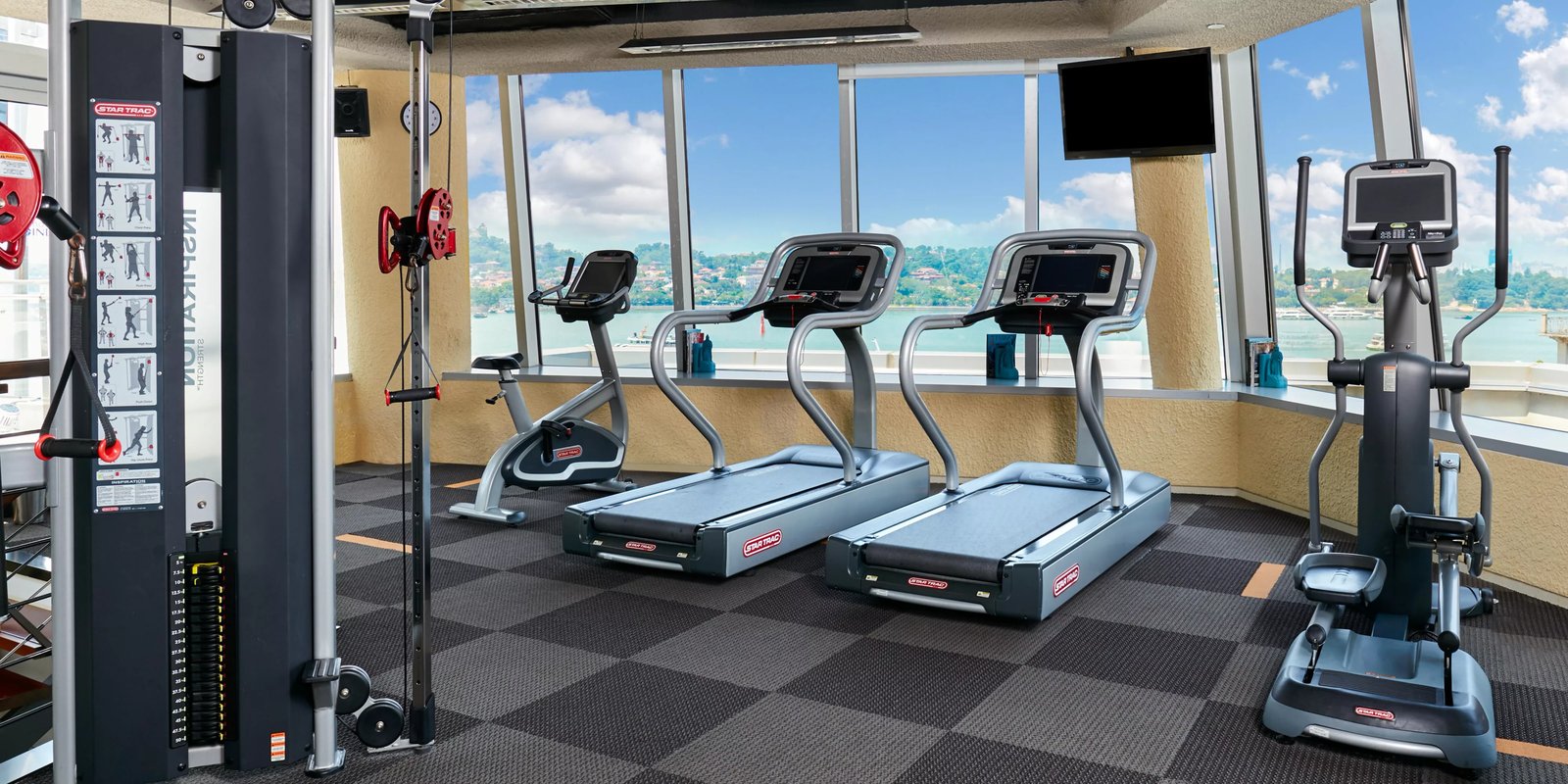 Hotel Indigo, the gym
