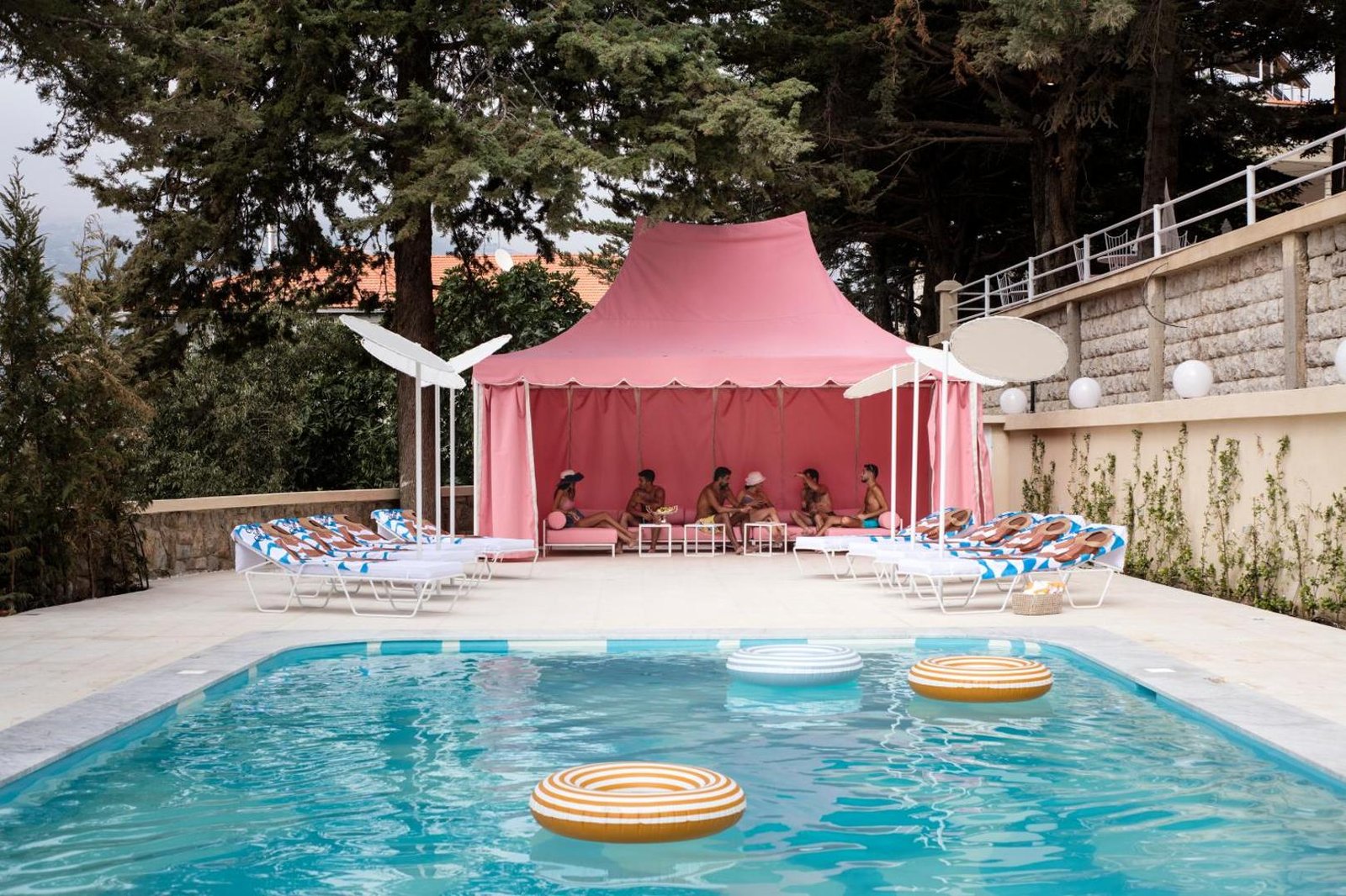 Villa Chamoun Boutique Hotel, the pool