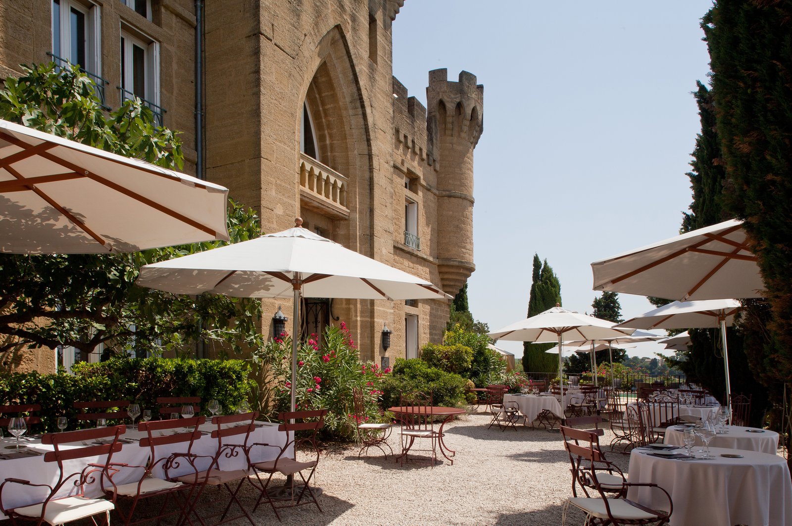 Hostellerie Château des Fines Roches, la table des fines roches