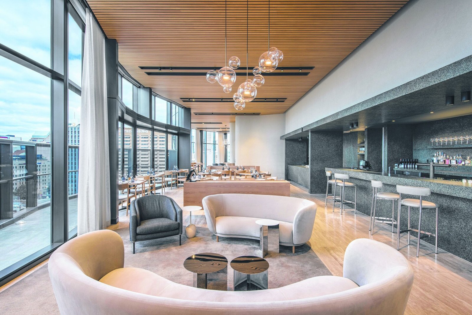 Eos by SkyCity, at the table