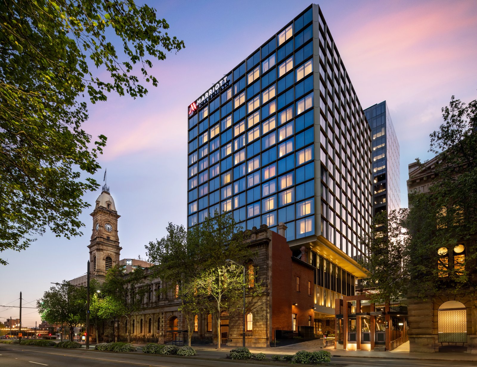 Adelaide Marriott Hotel, how it began