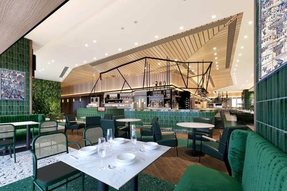 Artyzen Habitat Hengqin Zhuhai, at the table