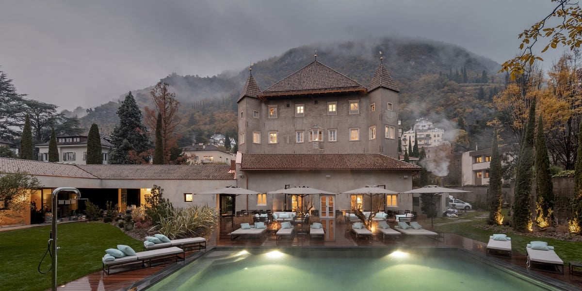 Castel Hörtenberg, the pool