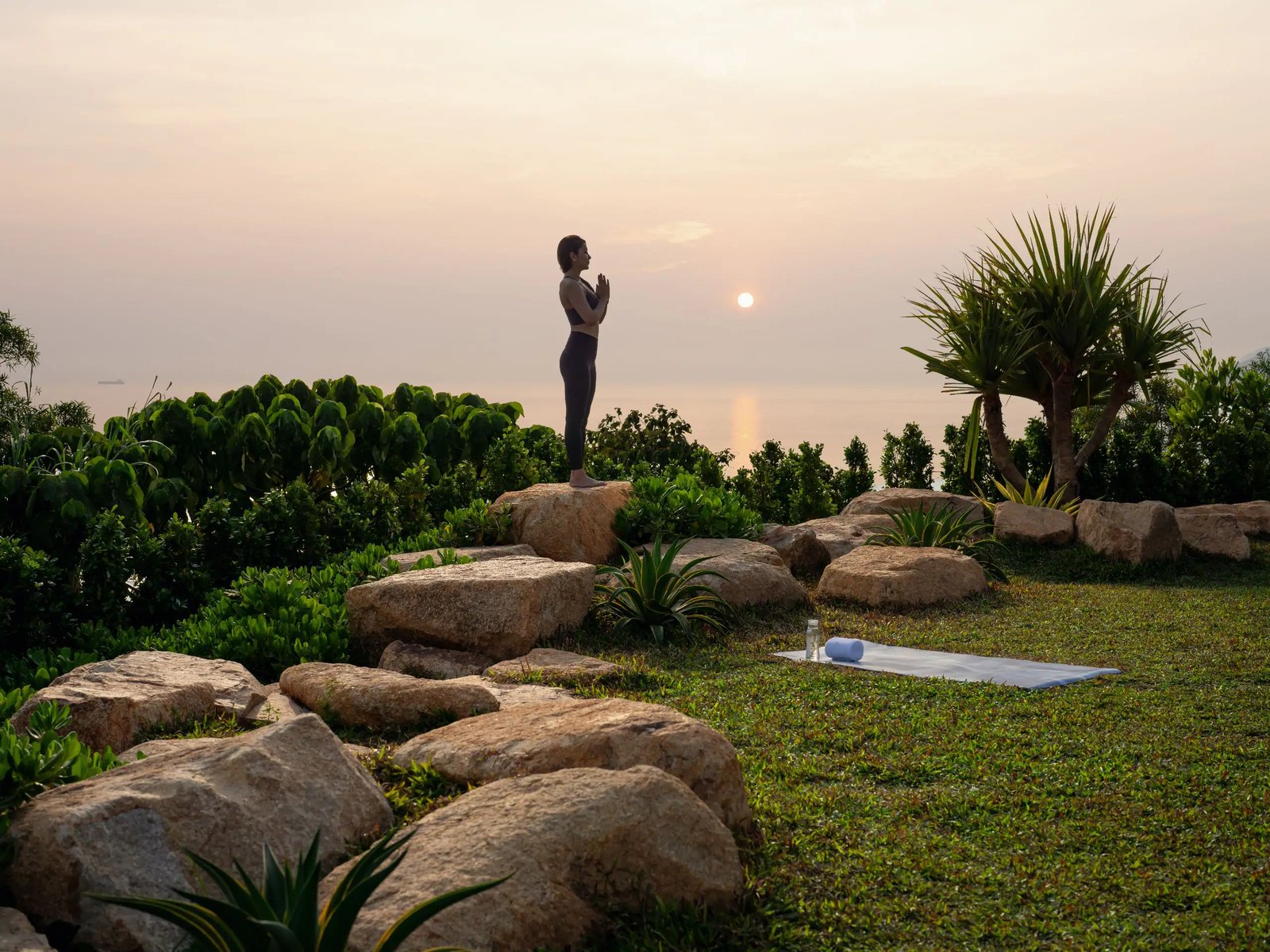 Alila Dong Ao Island Zhuhai, the gym and yoga