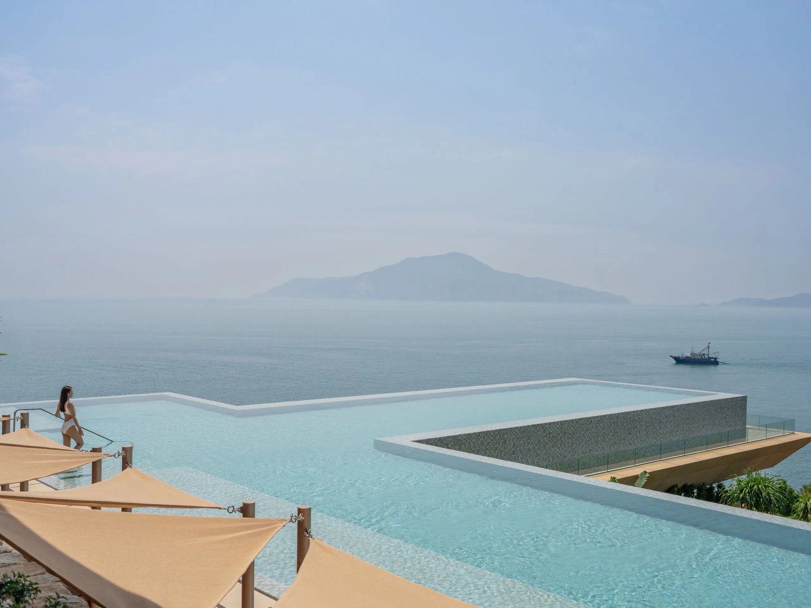 Alila Dong Ao Island Zhuhai, the pool