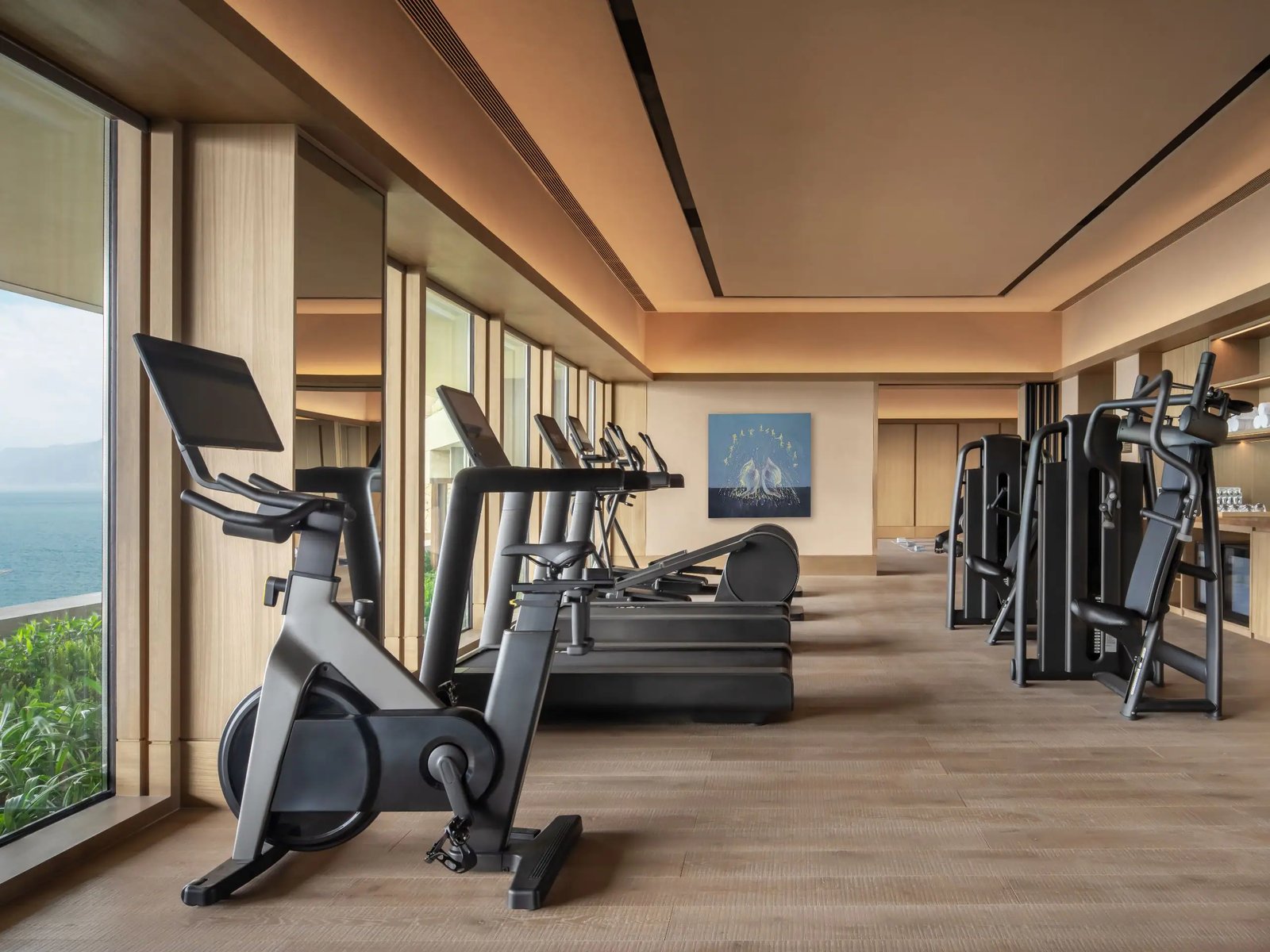 Alila Dong Ao Island Zhuhai, the gym and yoga