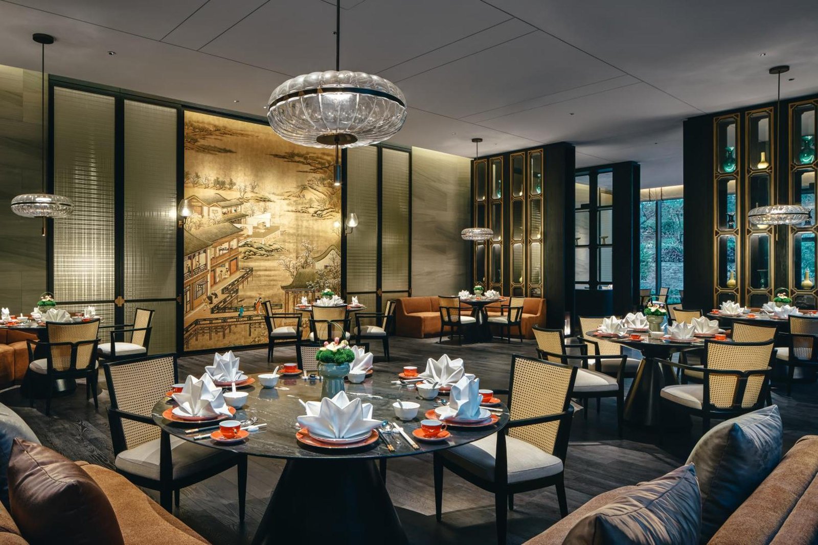 MGM Reserve Zhuhai, at the table