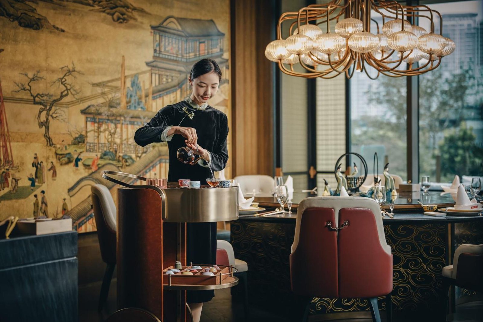 MGM Reserve Zhuhai, at the table
