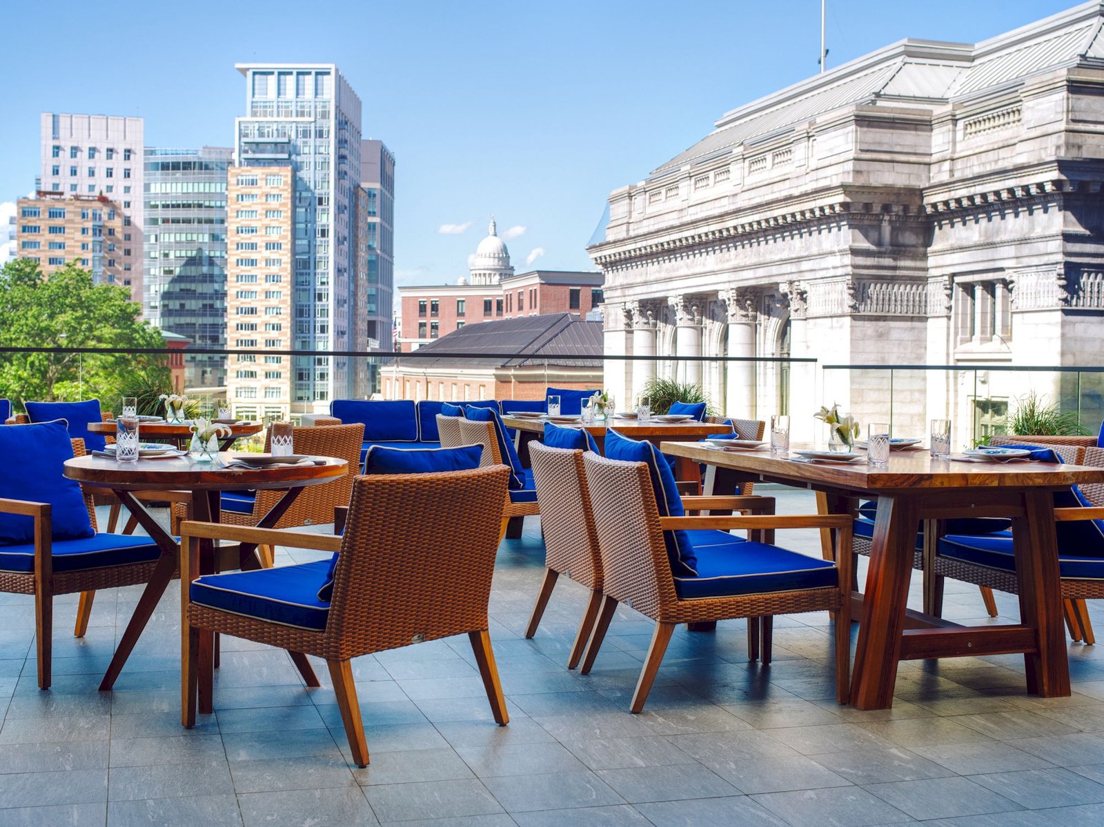 The Beatrice, bellini rooftop