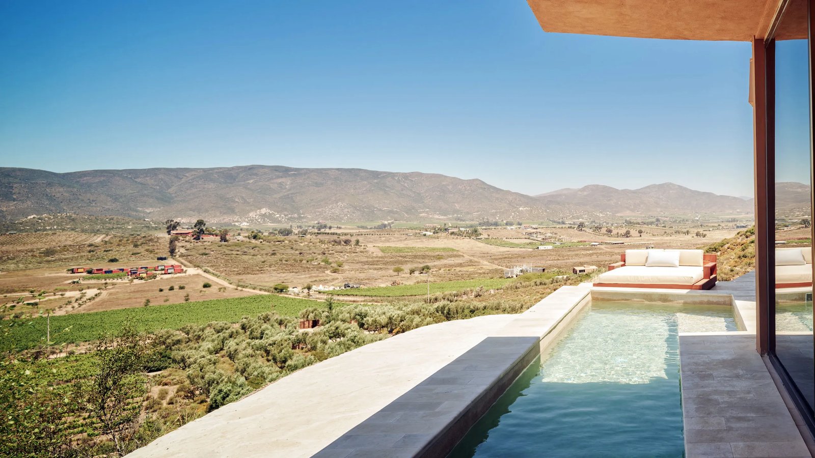 Banyan Tree Veya Valle de Guadalupe, the pool
