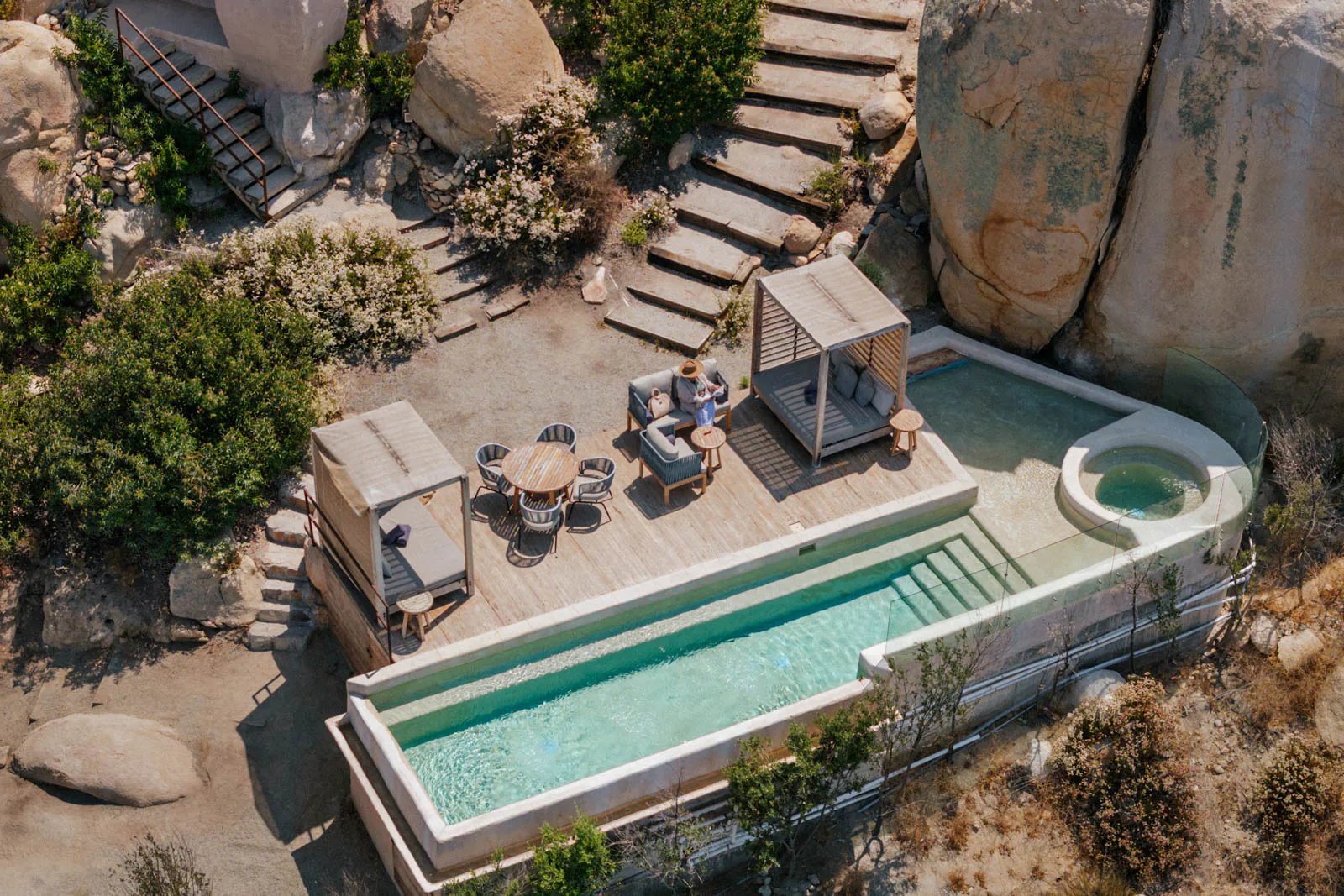 Banyan Tree Veya Valle de Guadalupe, the pool
