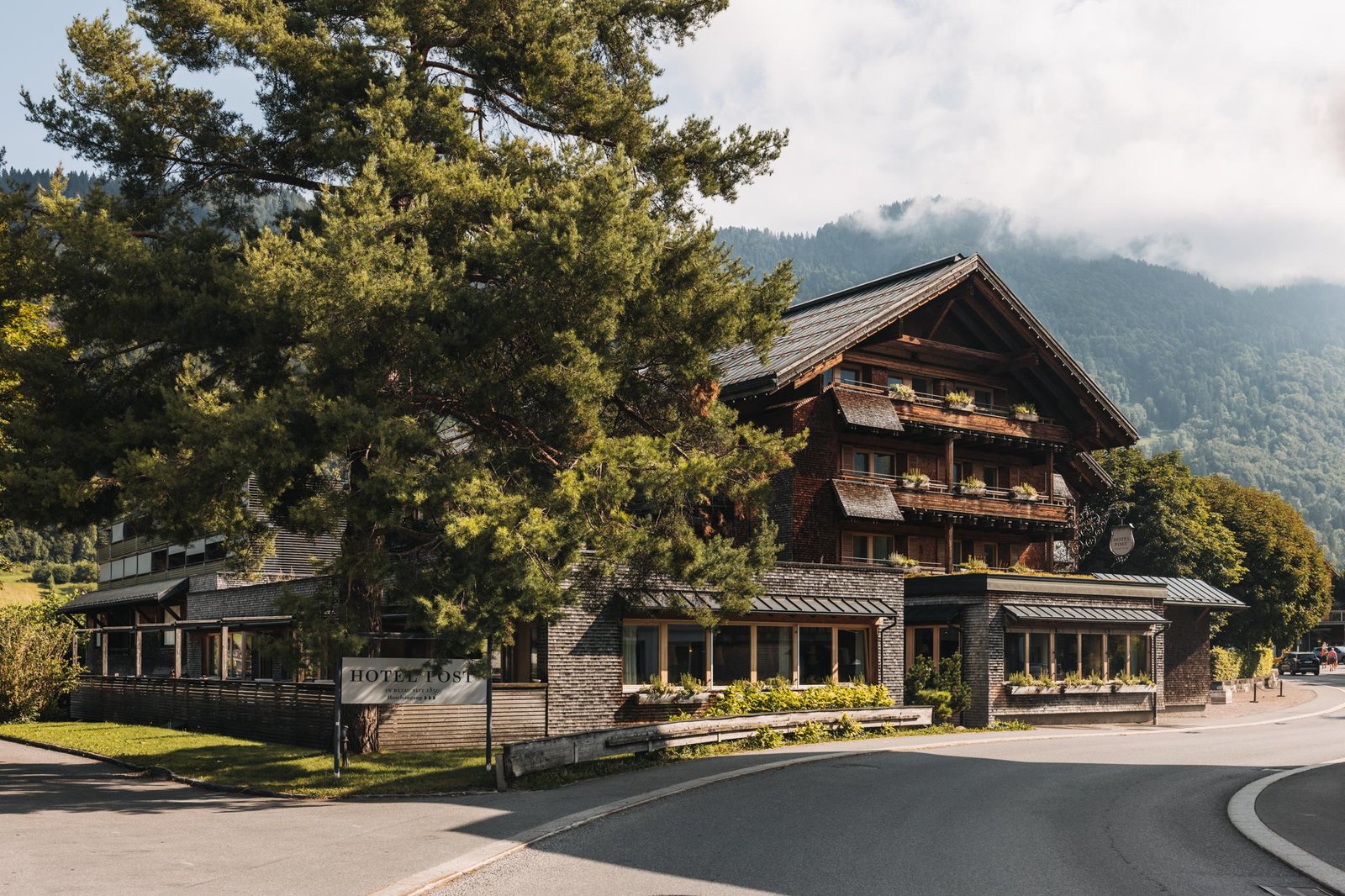 Hotel Post Bezau, how it began
