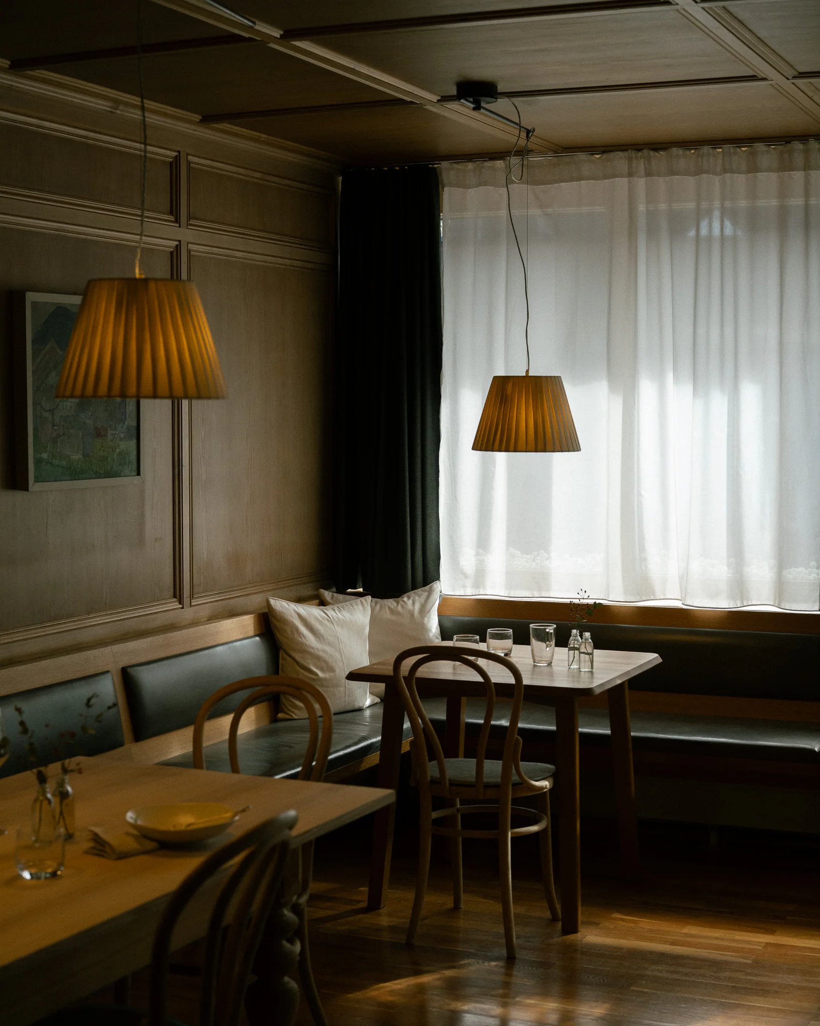 Hotel Post Bezau, at the table