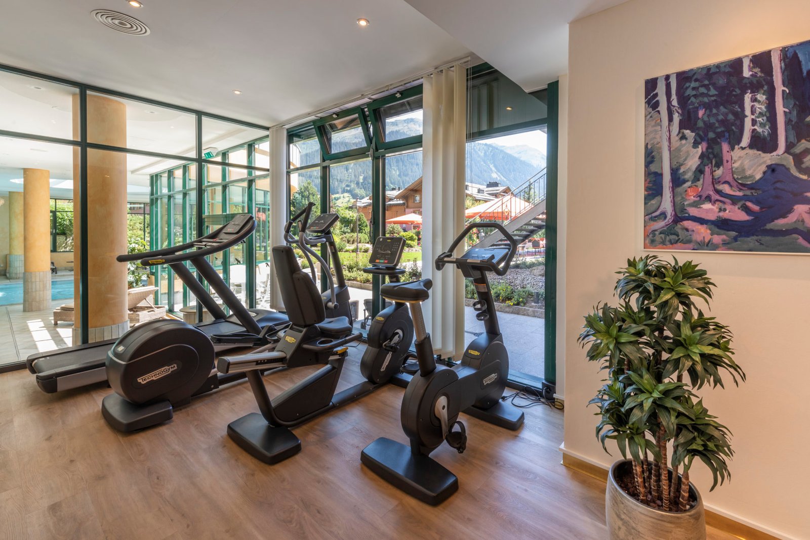 Hotel Vereina, the spa