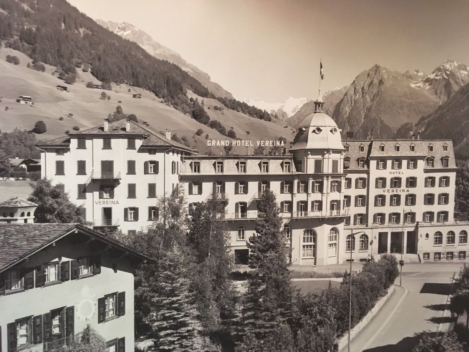 Hotel Vereina, how it began