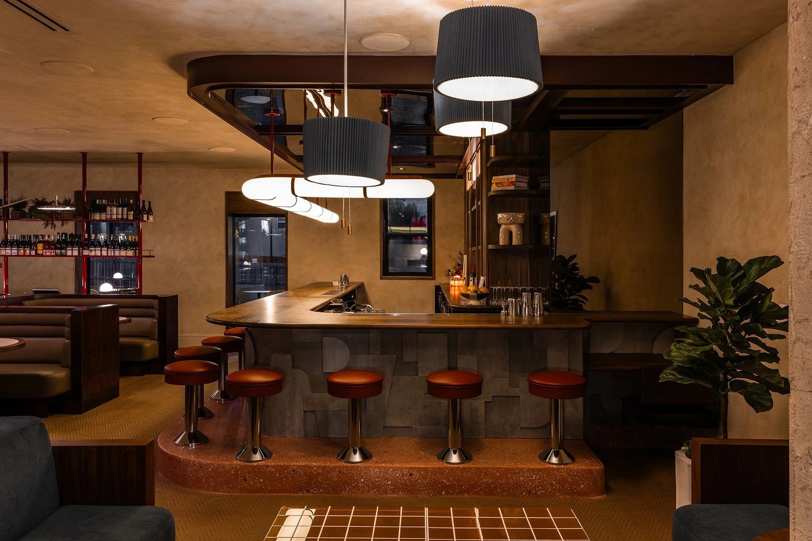 The All Inn Hotel, at the table