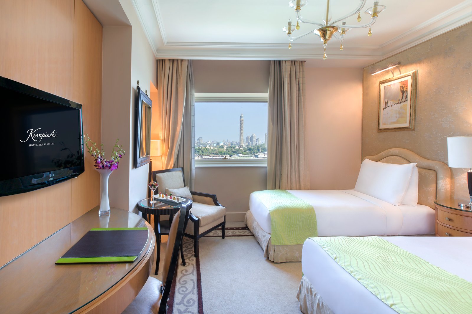 Kempinski Nile Hotel Garden City Cairo, rooms