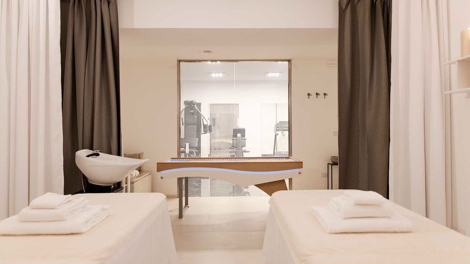 Palazzo Ducale Venturi, the spa and gym