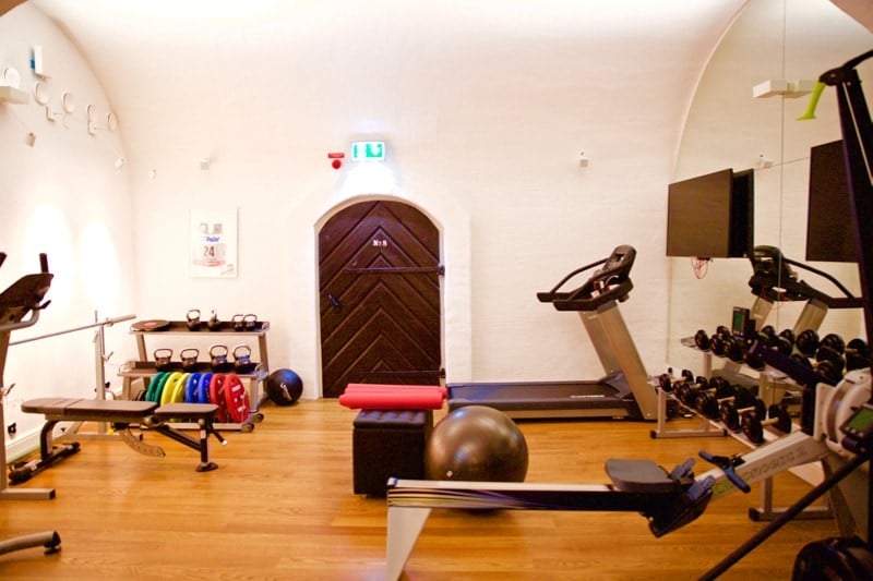 Hotel Kungsträdgården, the gym