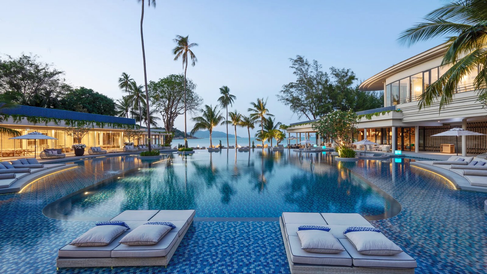 Meliá Koh Samui, the pool
