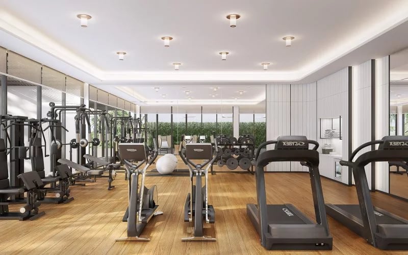 Meliá Koh Samui, the gym