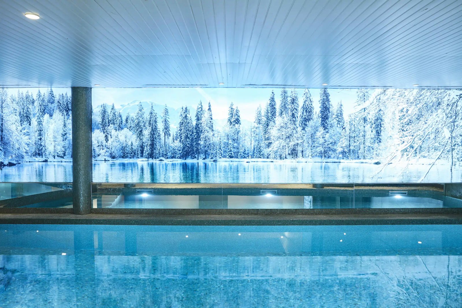 Grand Hôtel Soleil d'Or - Hôtel Megève, the pool