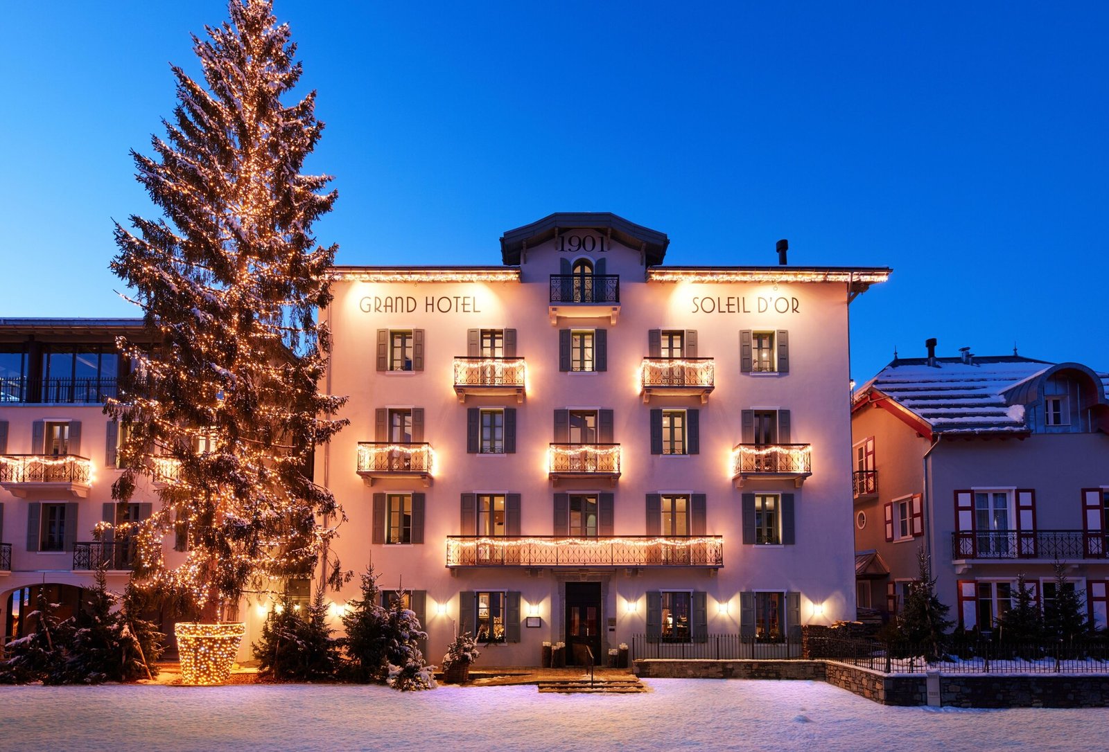 Grand Hôtel Soleil d'Or - Hôtel Megève, how it began