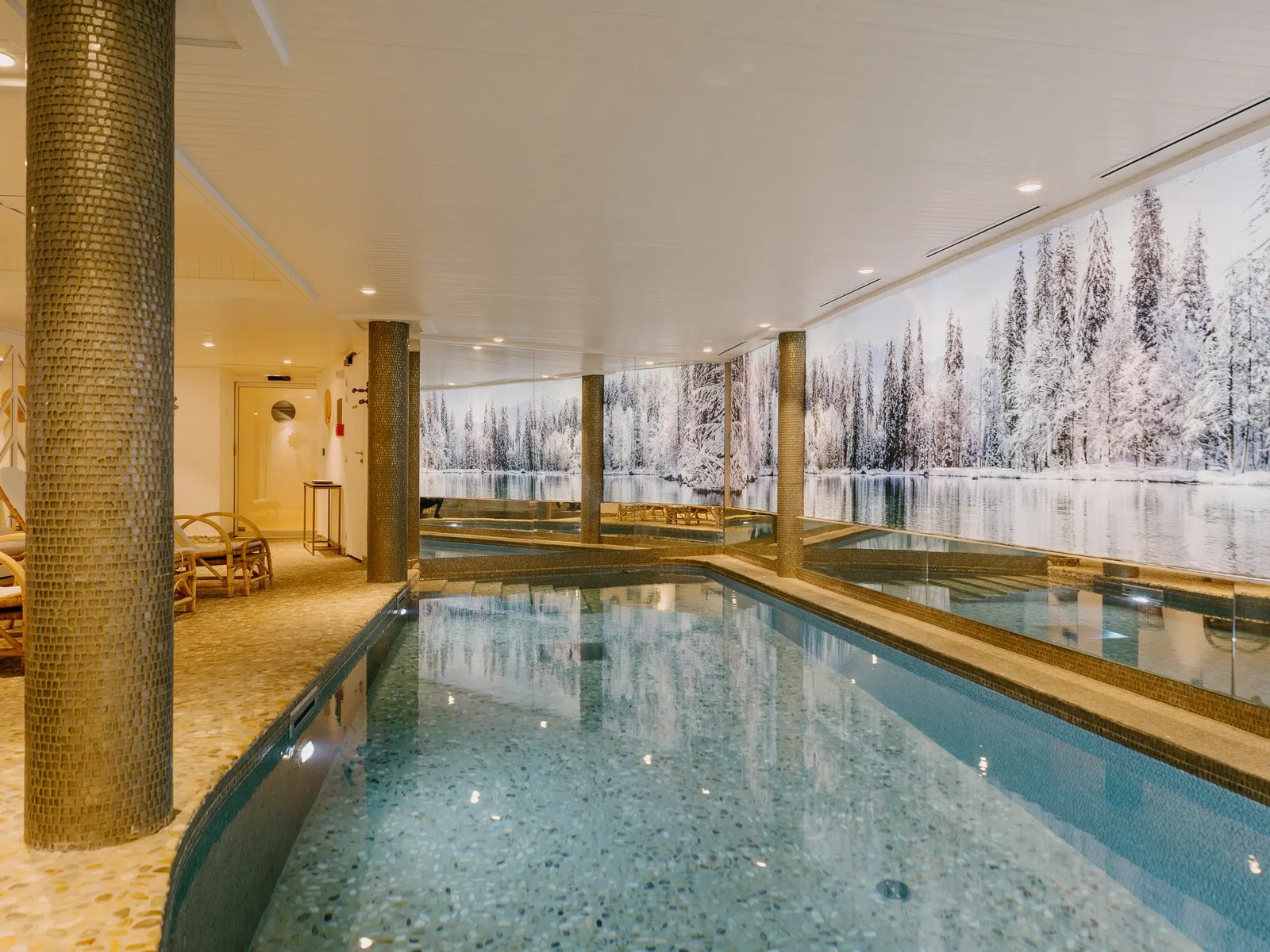 Grand Hôtel Soleil d'Or - Hôtel Megève, the pool