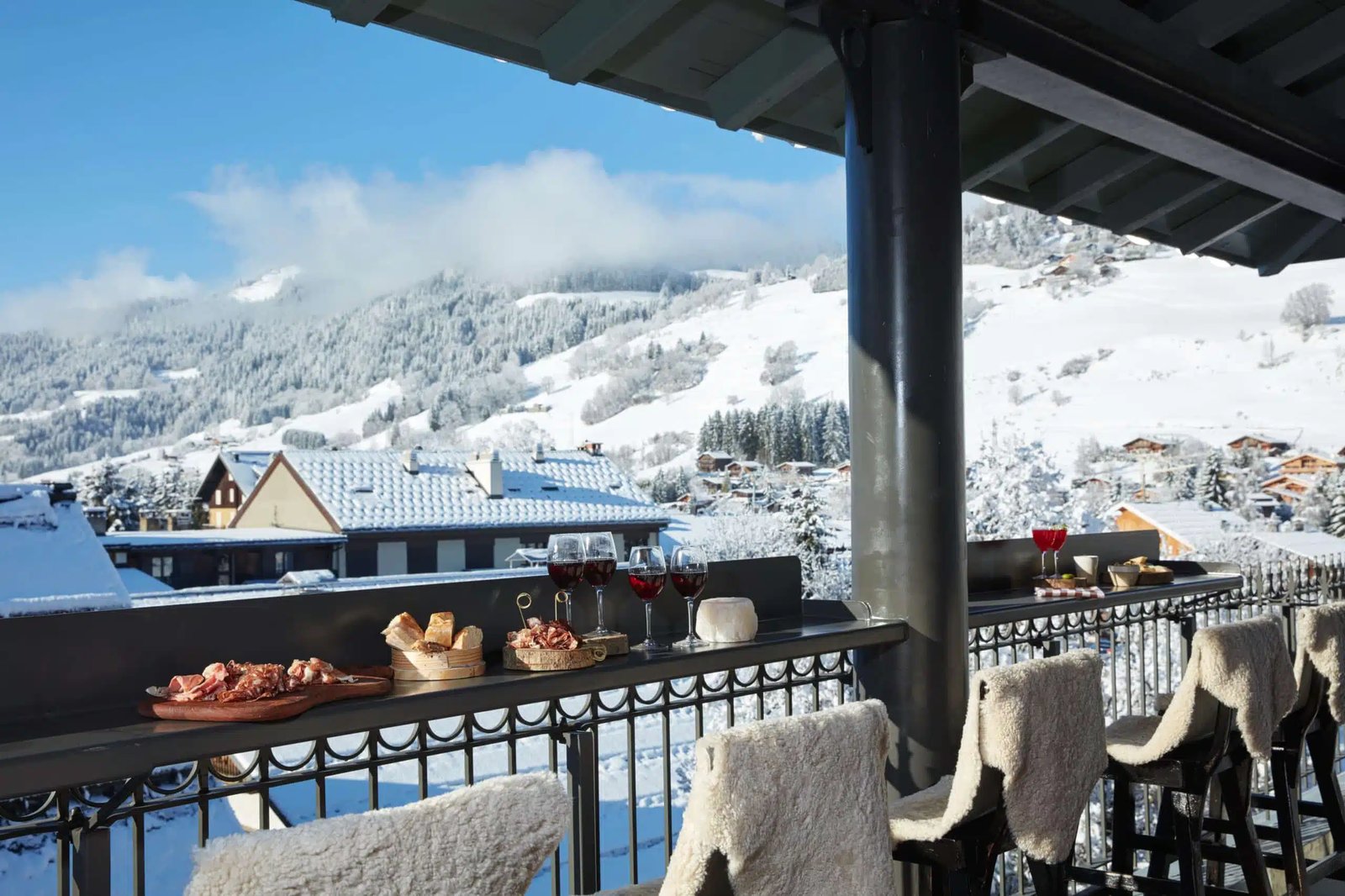 Grand Hôtel Soleil d'Or - Hôtel Megève, rooftop restaurant & bar