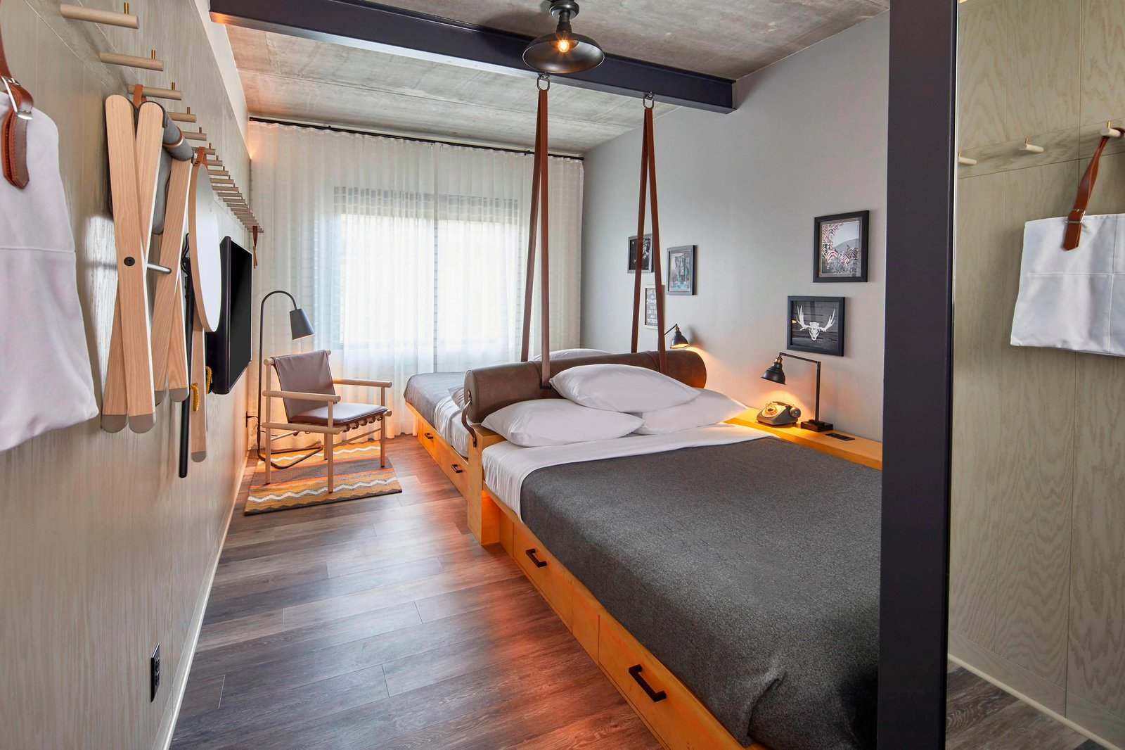 Moxy Chattanooga Downtown, rooms
