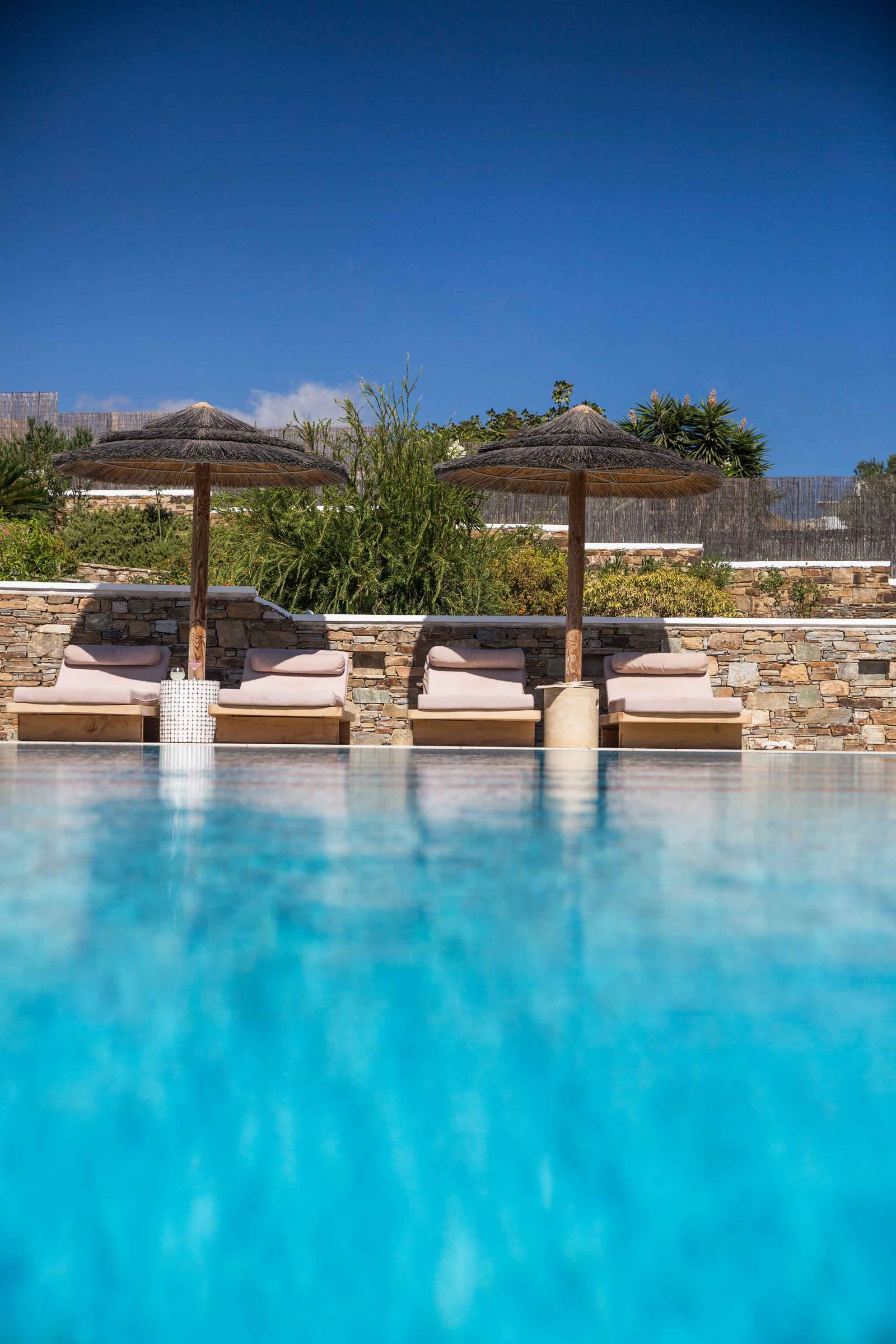 Ostria Inn Hotel, the pool