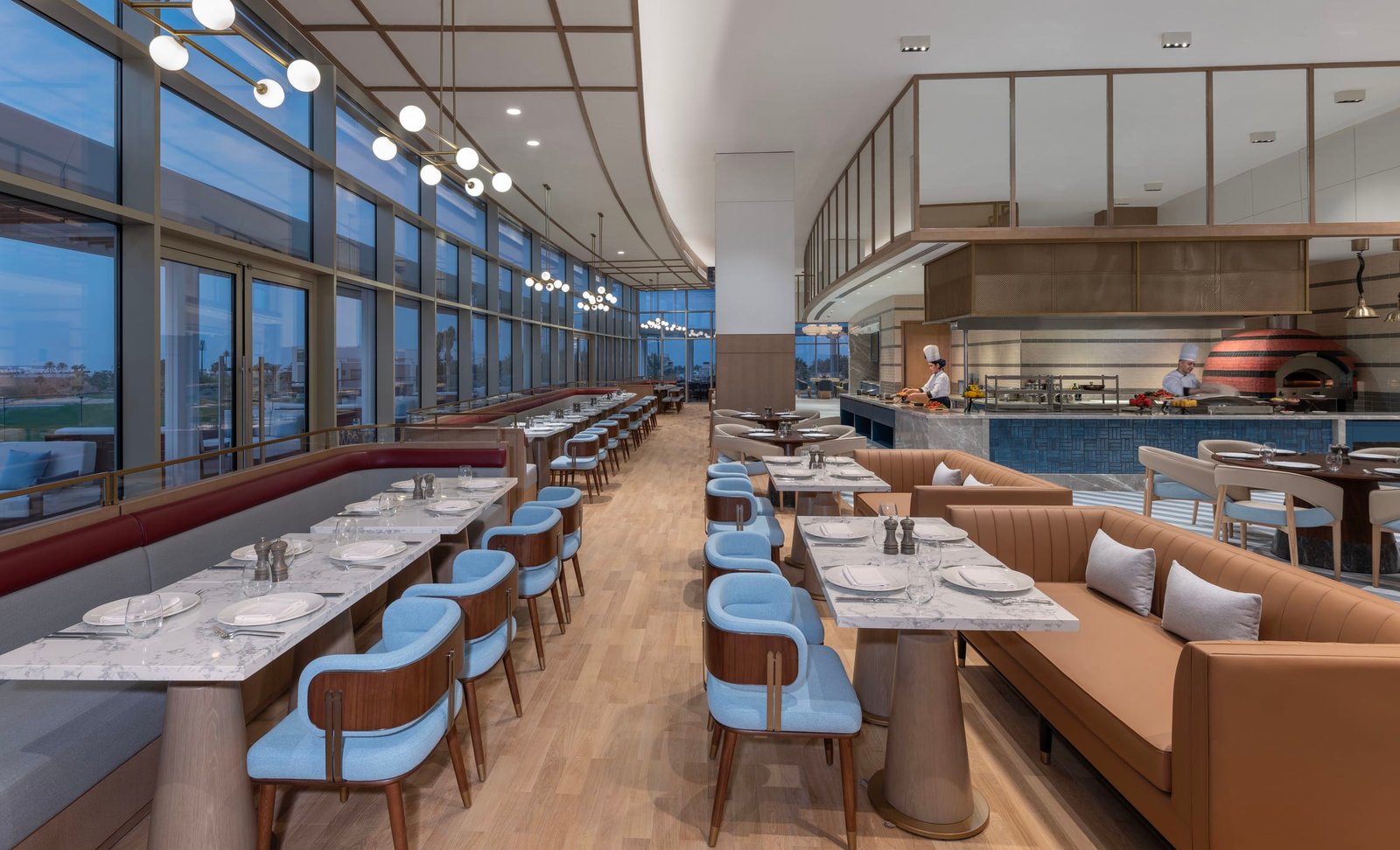 Tivoli LA VIE Muscat Hotel & Residences, at the table