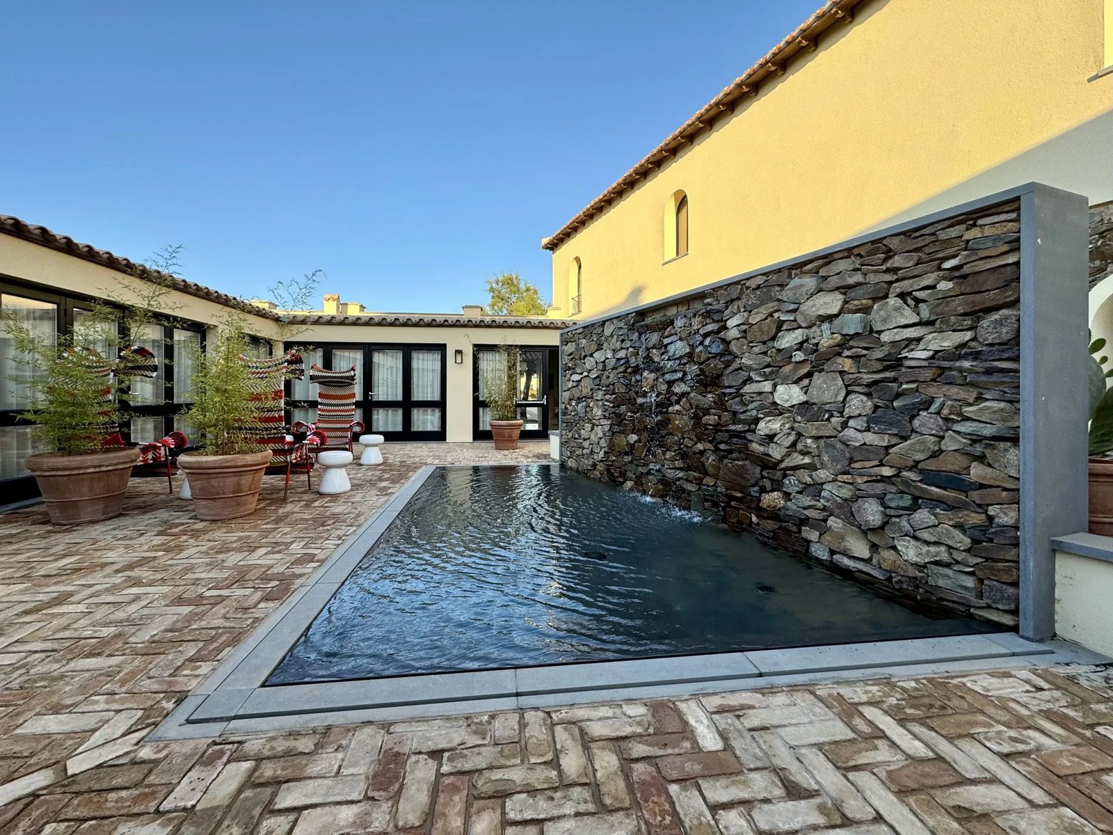 Hotel Le Dune Piscinas, the pool