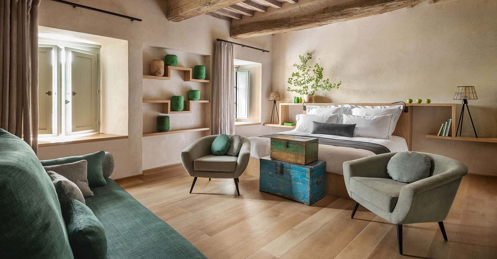 Badia di Pomaio, rooms