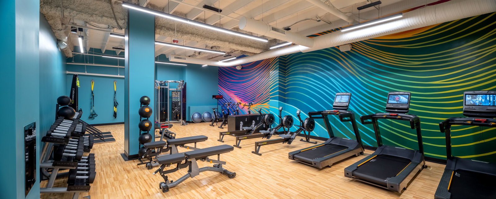 Moxy Cincinnati Downtown, the gym